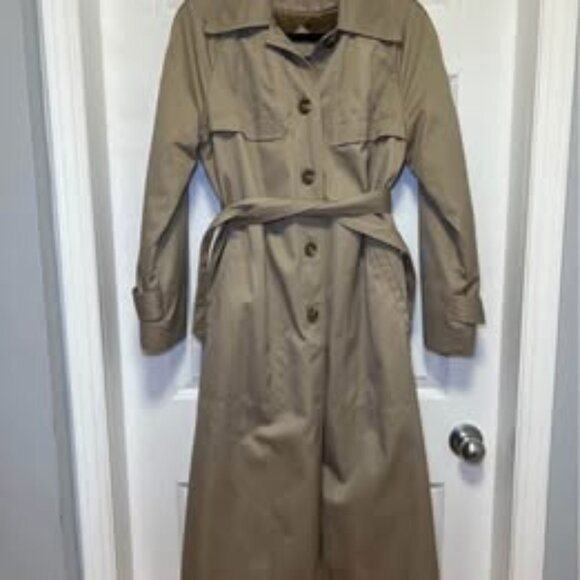 Jackets & Blazers - Vintage Early 80’s Sears The Fashion Place Taupe Trench Coat.  12